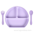 Baby Placemat and Plate Suction One-piece Silicone Placemat